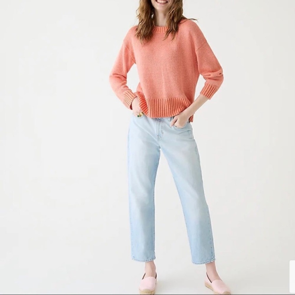 J. Crew Slouchy Boyfriend Jean in Waterside Wash NWT